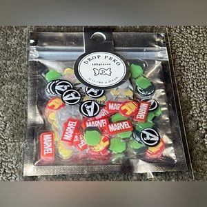 Drop Peko Marvel Avengers Sticker Flakes Officially Licensed Japan Exclusive
